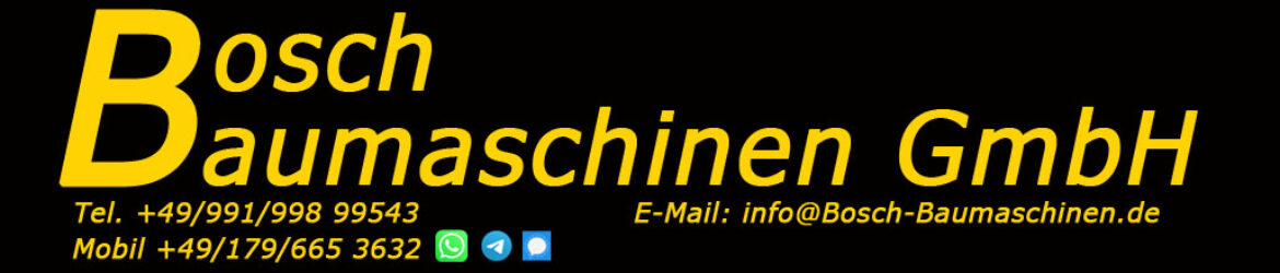 Bosch Baumaschinen